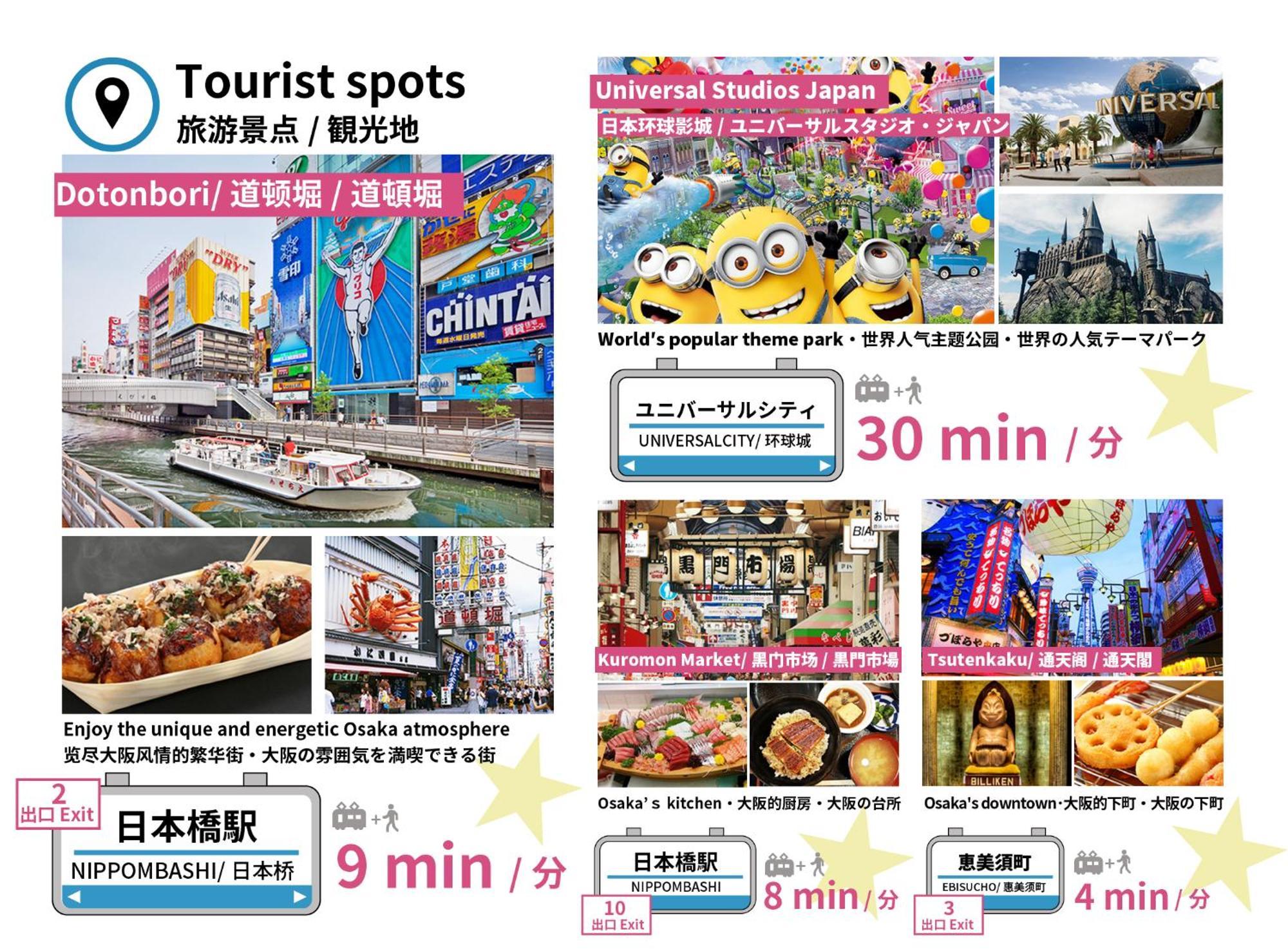 Bijou Suites Ai Premium Osaka Ngoại thất bức ảnh